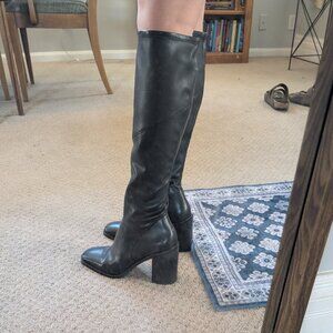 Franco Sarto Sonna Boot knee high leather calf boots